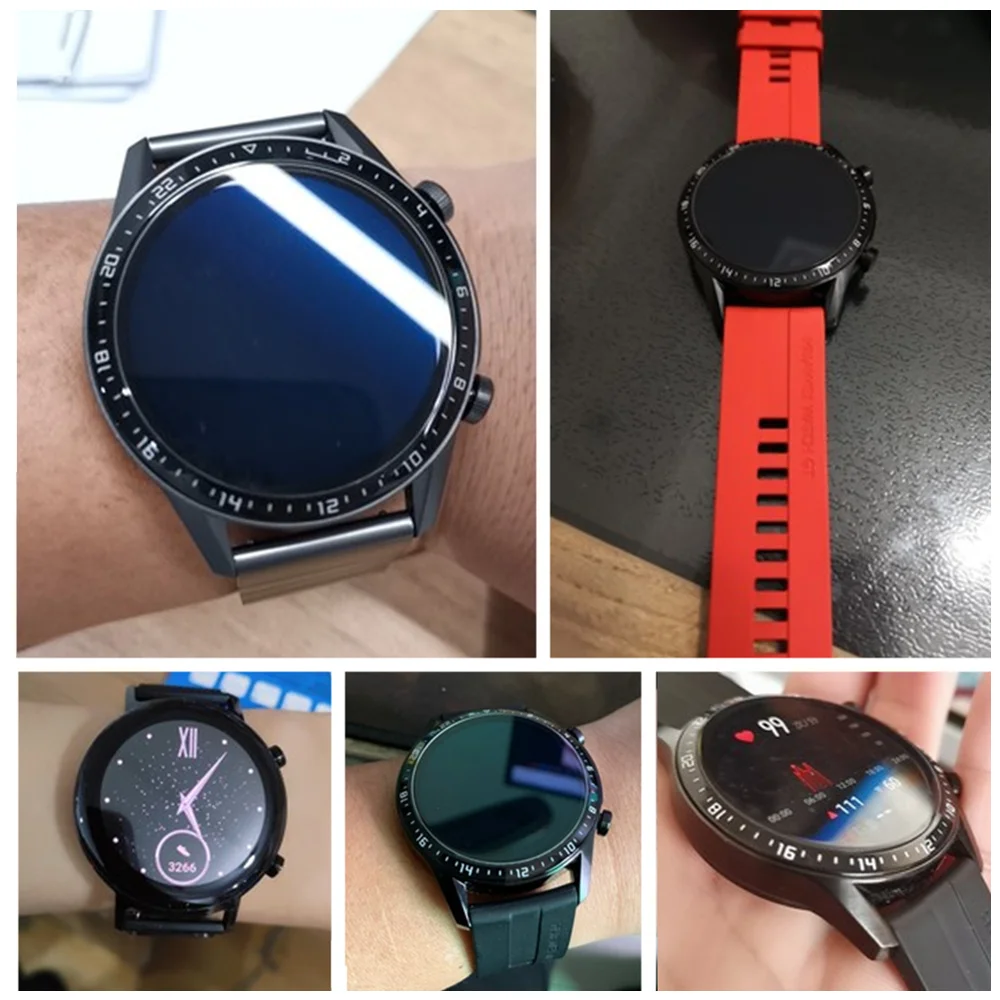 Закаленное стекло для HUAWEI watch GT 2 Защита экрана 42/46 мм полимерные материалы полная