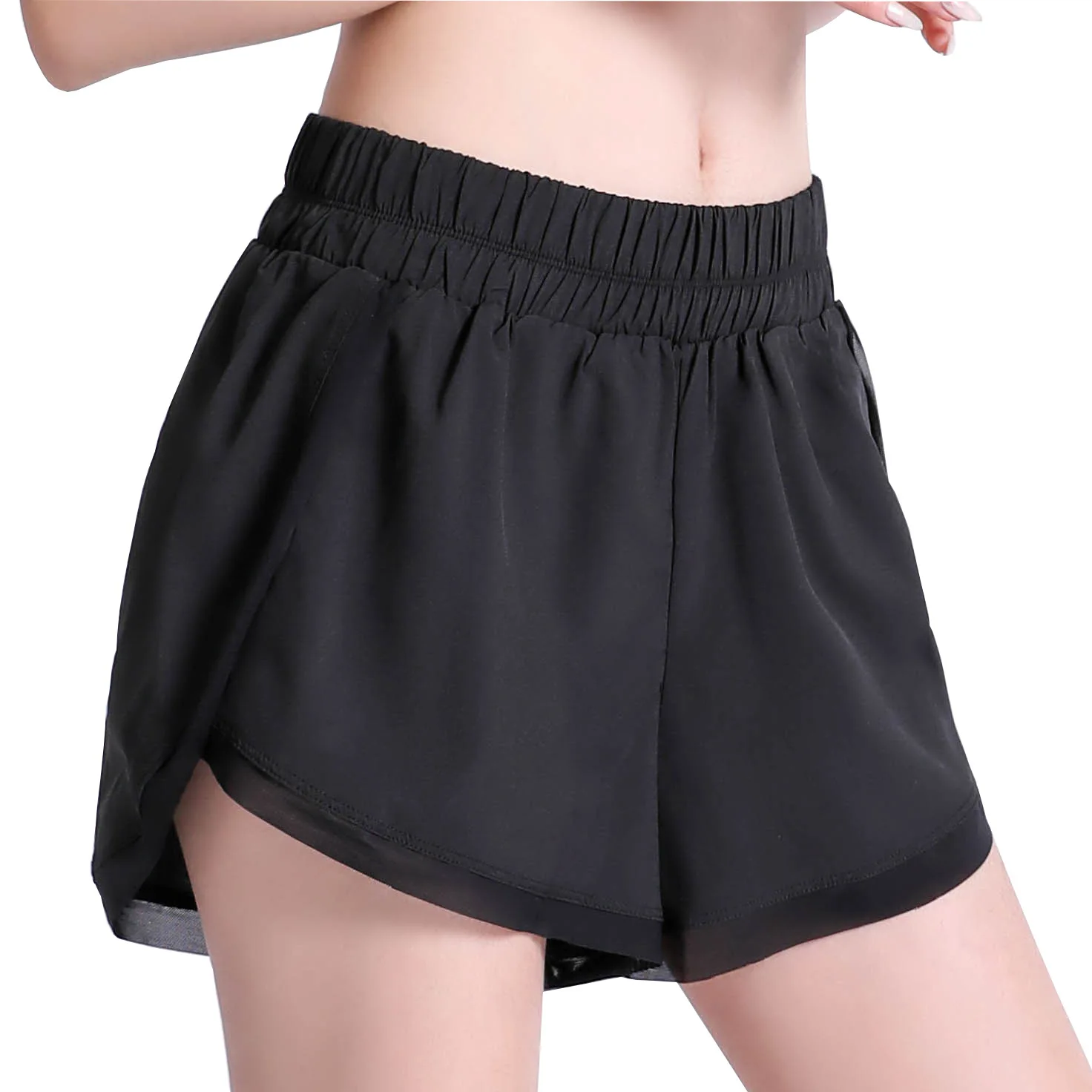 Sports Shorts Women 's Fitness Loose Double-layer 2 in 1 Anti-exposure Quick-drying Breathable Hot Shorts Breathable Elastic
Sports Shorts Women 's Fitness Loose Double-layer 2 in 1 Anti-exposure Quick-drying Breathable Hot Shorts Breathable Elastic