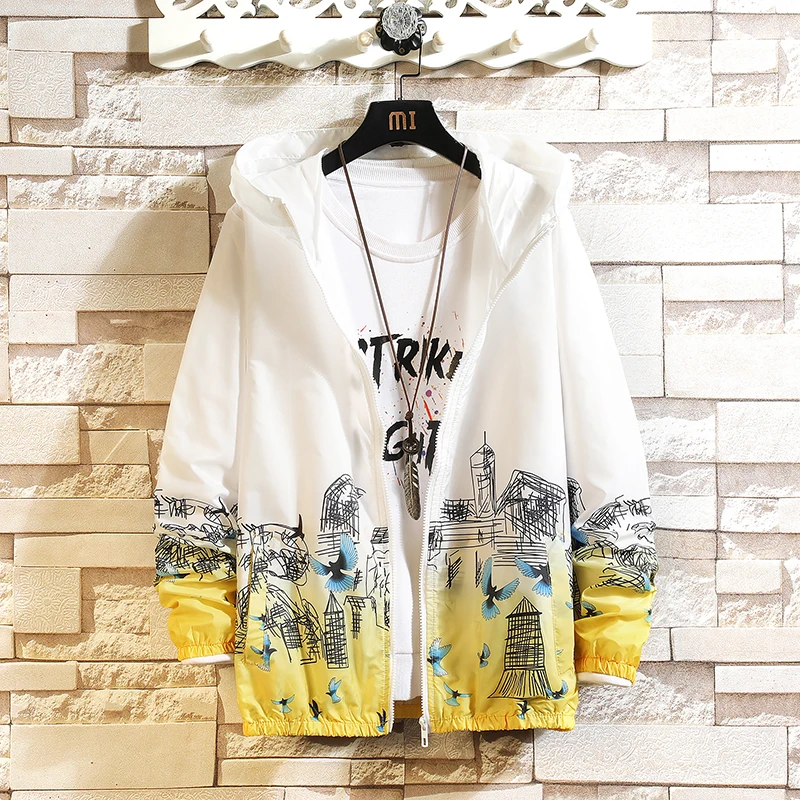 ZQLZ Women's Hooded Windbreaker Jacket 2021 Summer Ladies Tops Causal Thin Print Women Basic Overcoat Plus Size Coat Female
ZQLZ Women's Hooded Windbreaker Jacket 2021 Summer Ladies Tops Causal Thin Print Women Basic Overcoat Plus Size Coat Female