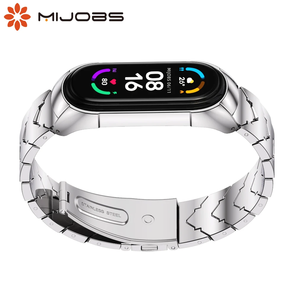 Ремешок для браслета Mi Band 3, 4, 5, 6, металлический Безвинтовой стальной браслет для Xiaomi Mi Band 6
Ремешок для браслета Mi Band 3, 4, 5, 6, металлический Безвинтовой стальной браслет для Xiaomi Mi Band 6
