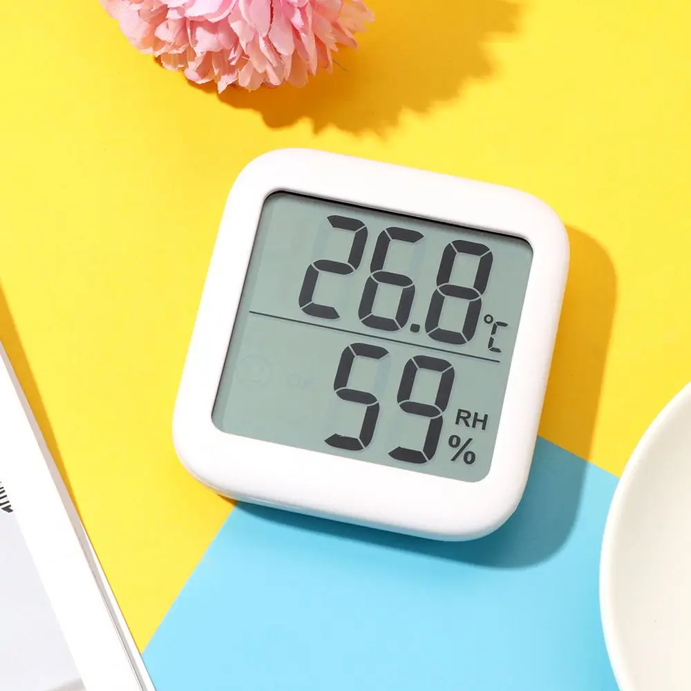 1Pc LCD Display Electronic Thermometer Accurate Humidity Detector Concise Temperature Sensor Home Supplies Indoor Hygrometer
1Pc LCD Display Electronic Thermometer Accurate Humidity Detector Concise Temperature Sensor Home Supplies Indoor Hygrometer