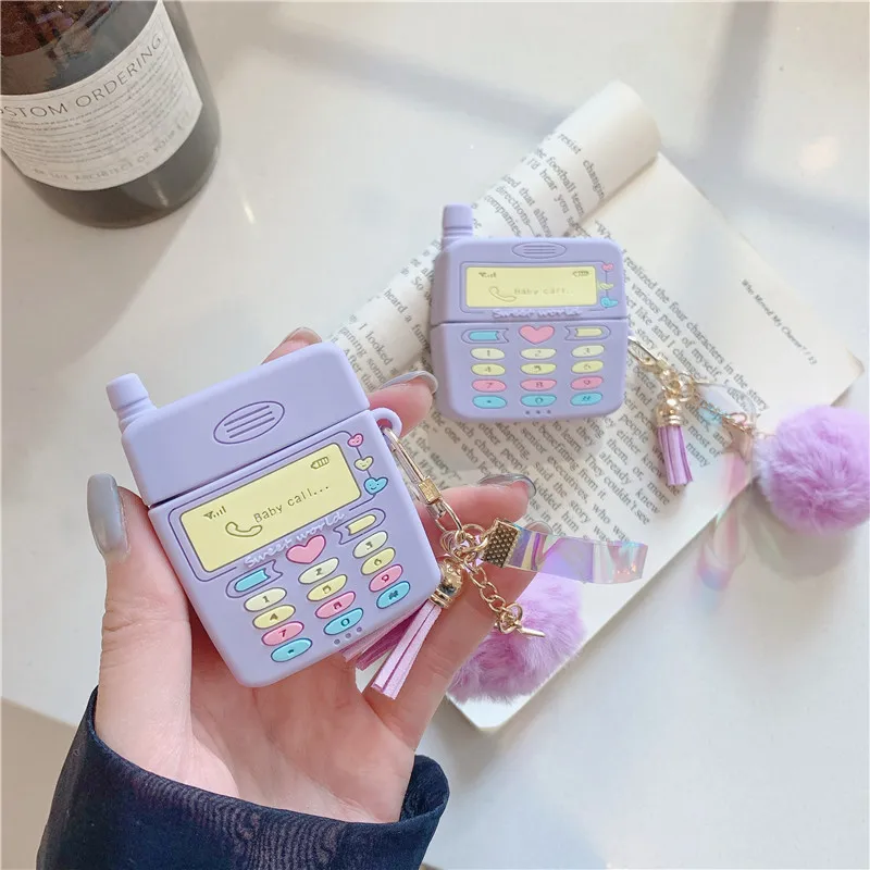 3D Cute pink love heart kid girl gift + hairball cover for Wireless Earphone Case For Apple AirPods pro 3 for AirPods 1 2 cover
3D Cute pink love heart kid girl gift + hairball cover for Wireless Earphone Case For Apple AirPods pro 3 for AirPods 1 2 cover