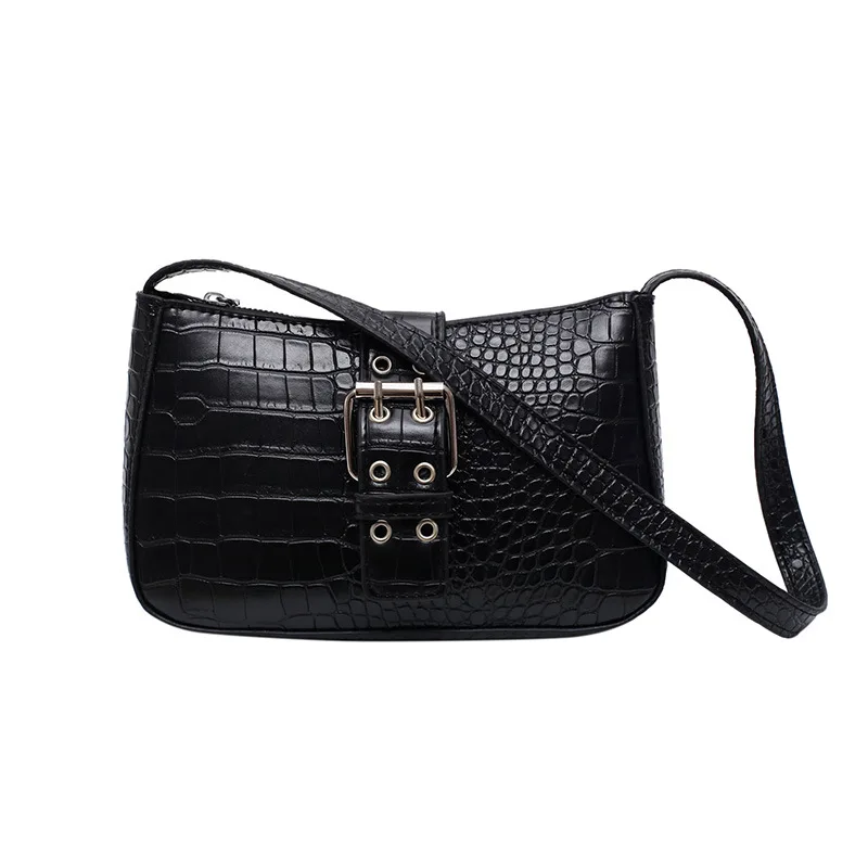 Summer Small Shoulder Bag Women 2020 New All-match Handbag Shoulder Bag Fashion Crocodile Pattern Tote Bag
Summer Small Shoulder Bag Women 2020 New All-match Handbag Shoulder Bag Fashion Crocodile Pattern Tote Bag
