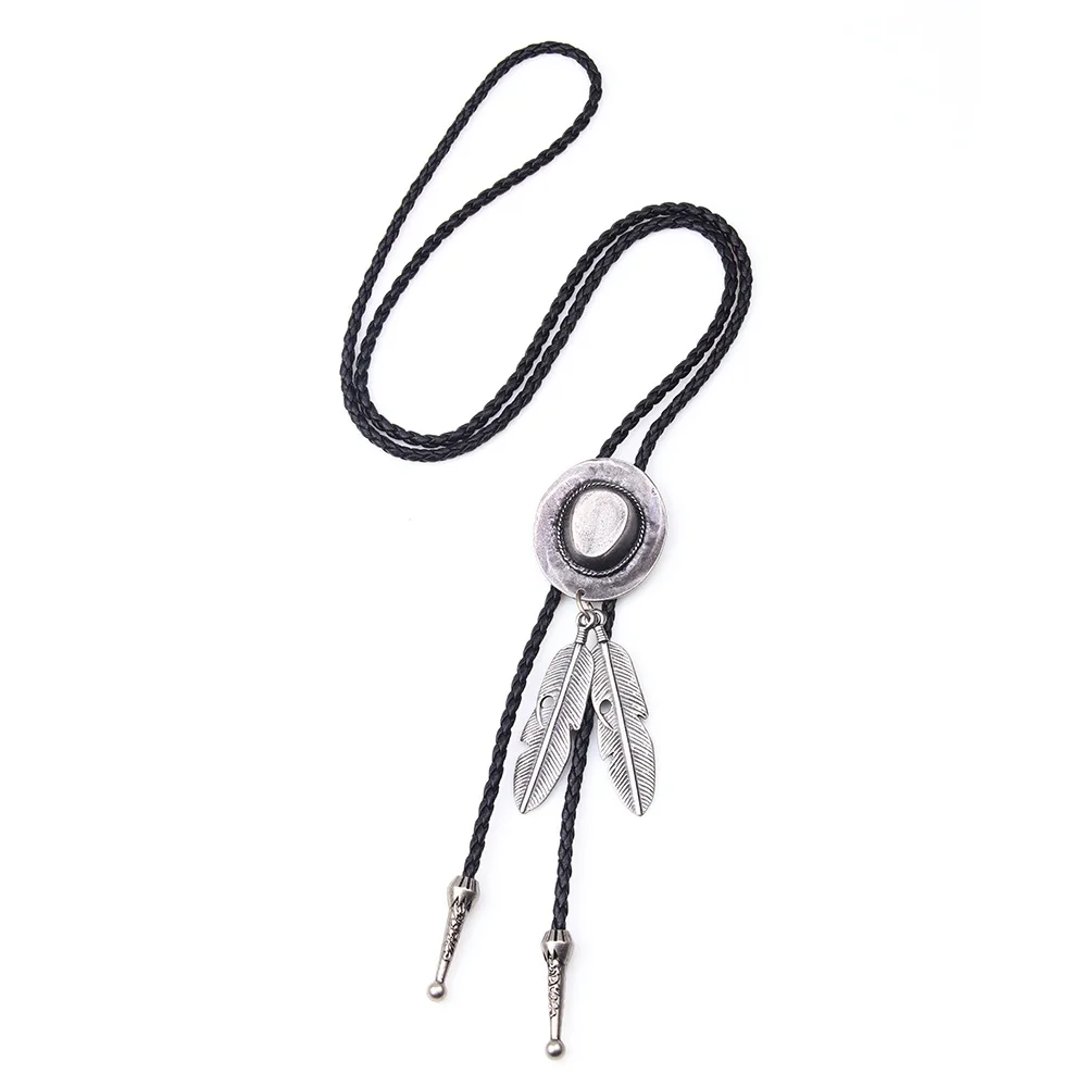 Vintage Cowboy Hat Jazz Feather Pendant Men Women Necklace Couple Leather Rope Necklaces Sweater Chain Fashion Jewelry
Vintage Cowboy Hat Jazz Feather Pendant Men Women Necklace Couple Leather Rope Necklaces Sweater Chain Fashion Jewelry