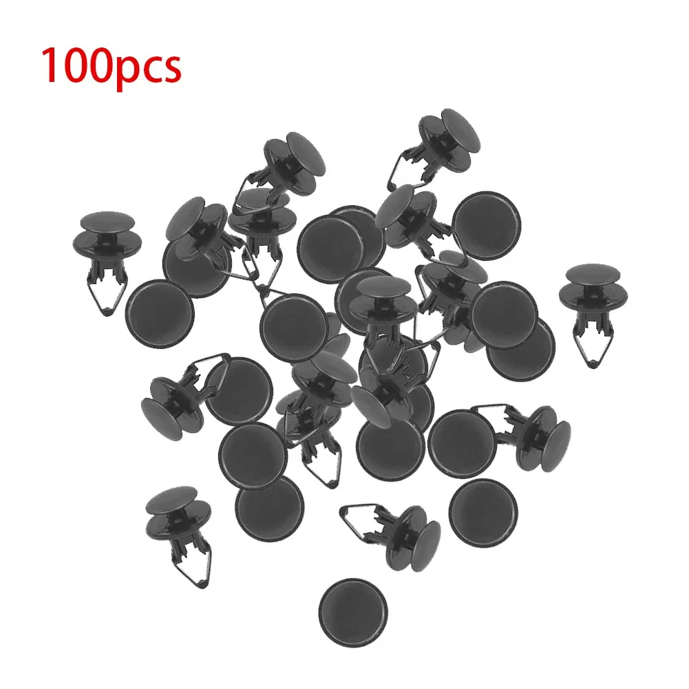 100 Pcs 12mm Hole Plastic Rivets Car Bumper Fender Retainer Push Type Clips For Fitting Side Skirts, Bumpers Car Good Accessory
100 Pcs 12mm Hole Plastic Rivets Car Bumper Fender Retainer Push Type Clips For Fitting Side Skirts, Bumpers Car Good Accessory