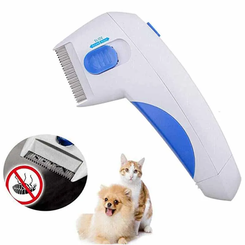 Professional Electric Flea Comb Head Lice Flea Removal Flea Controller Killer Electric Comb Great Doctor for Dogs Cats Pet
Professional Electric Flea Comb Head Lice Flea Removal Flea Controller Killer Electric Comb Great Doctor for Dogs Cats Pet