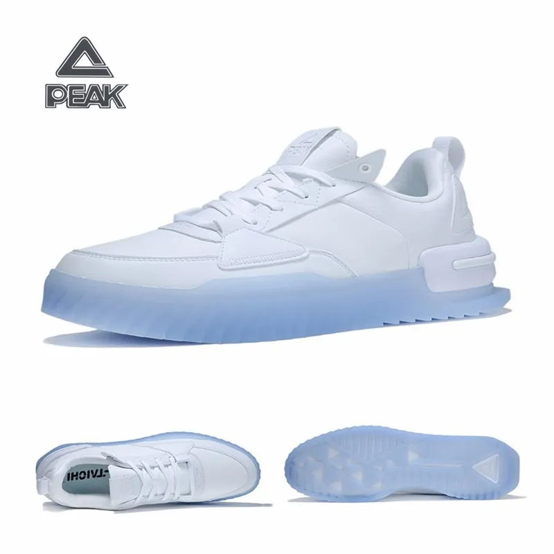 Peak lovers summer new sports board shoes trend breathable thick soled casual white shoes
Peak lovers summer new sports board shoes trend breathable thick soled casual white shoes