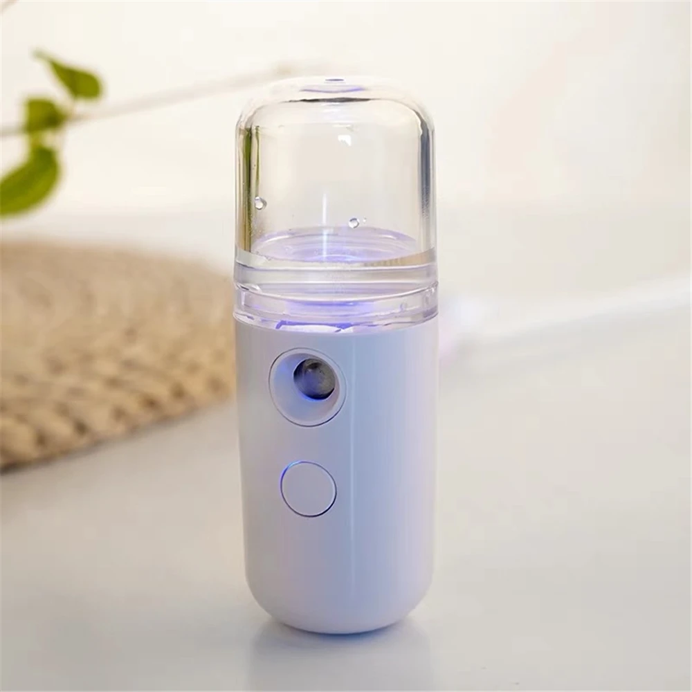 30ML Mini Nano Humidifier USB Nebulizer Face Steamer Beauty Instruments Hydrating Anti-aging Wrinkle Women Skin Care Tools
30ML Mini Nano Humidifier USB Nebulizer Face Steamer Beauty Instruments Hydrating Anti-aging Wrinkle Women Skin Care Tools