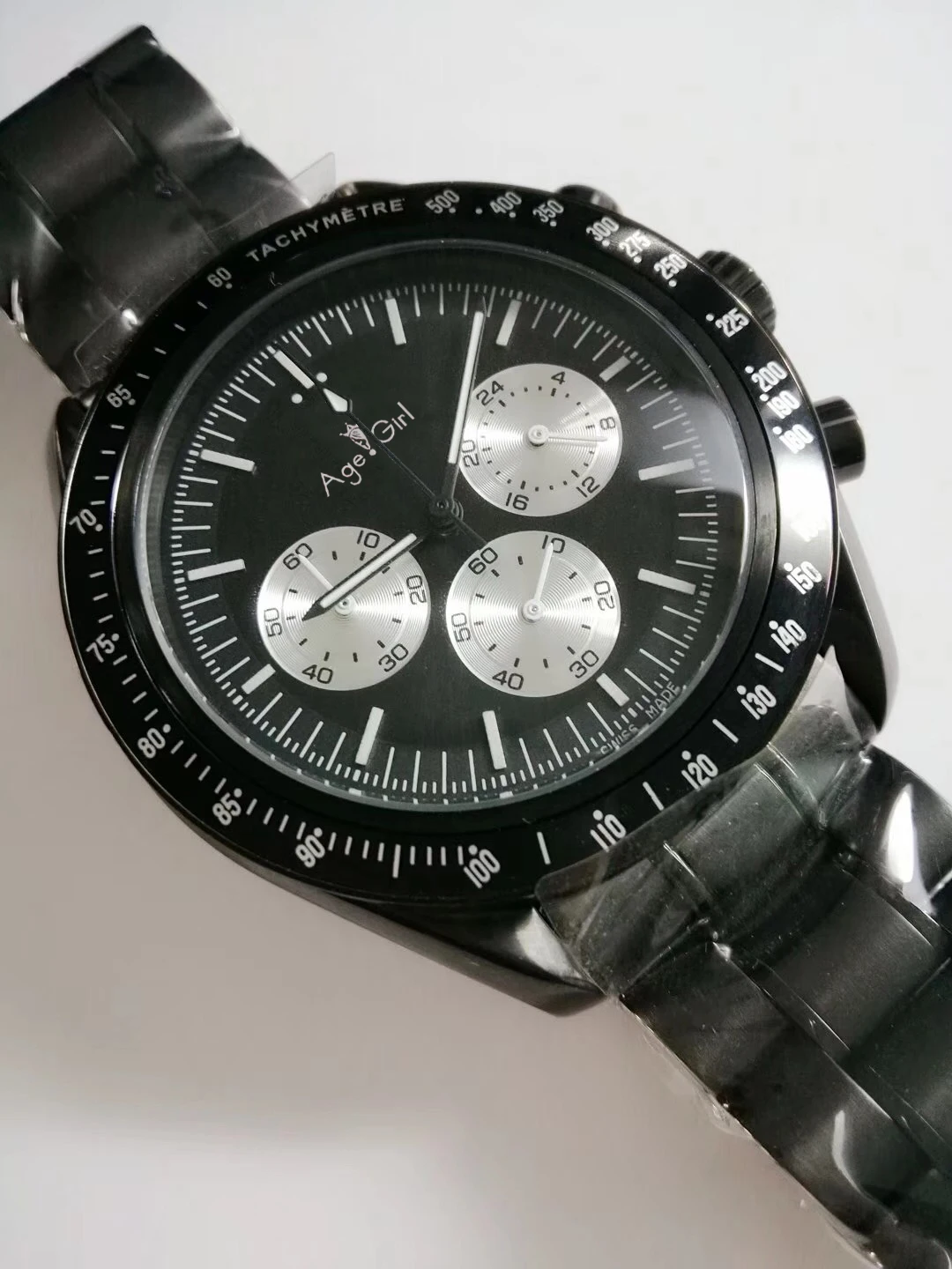 Classic New Men Automatic Mechanical Watches Speed Racing Luminous Black Silver Sapphire Glass AAA+ Quality Gent Watch
Classic New Men Automatic Mechanical Watches Speed Racing Luminous Black Silver Sapphire Glass AAA+ Quality Gent Watch