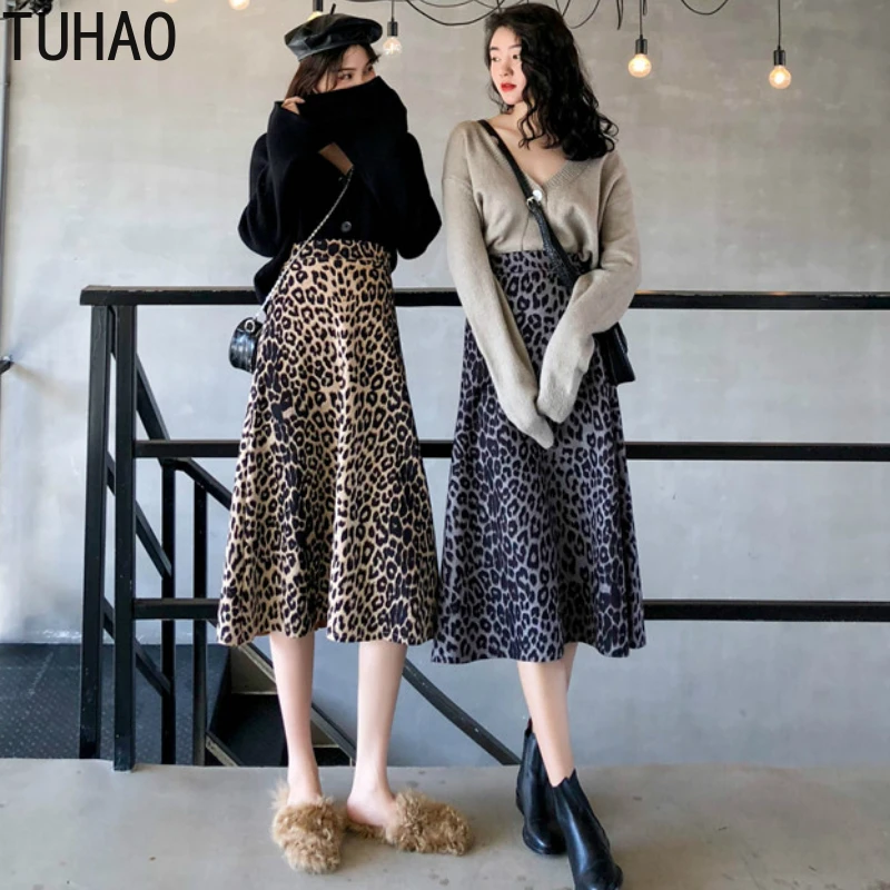 TUHAO Women Office Lady Casual Leopard Print Skirts Elasticated High Waist Chic Pleated Skirt Retro Leopard Print Pleated WM-64
TUHAO Women Office Lady Casual Leopard Print Skirts Elasticated High Waist Chic Pleated Skirt Retro Leopard Print Pleated WM-64