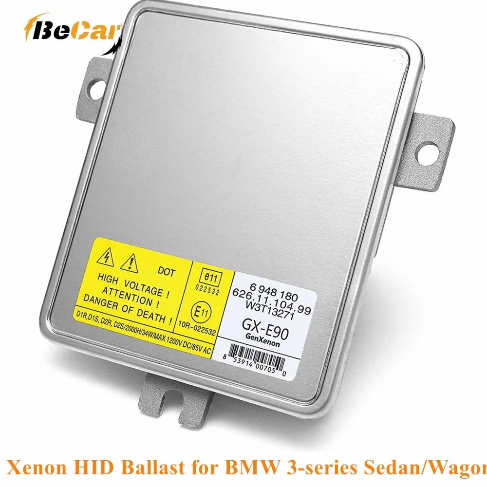 Xenon HID Ballast for 2006-2008 BMW 3-Series 63126948180 Headlight Module E90 E91 Sedan and Wagon for Volvo S80 V70 XC70
Xenon HID Ballast for 2006-2008 BMW 3-Series 63126948180 Headlight Module E90 E91 Sedan and Wagon for Volvo S80 V70 XC70