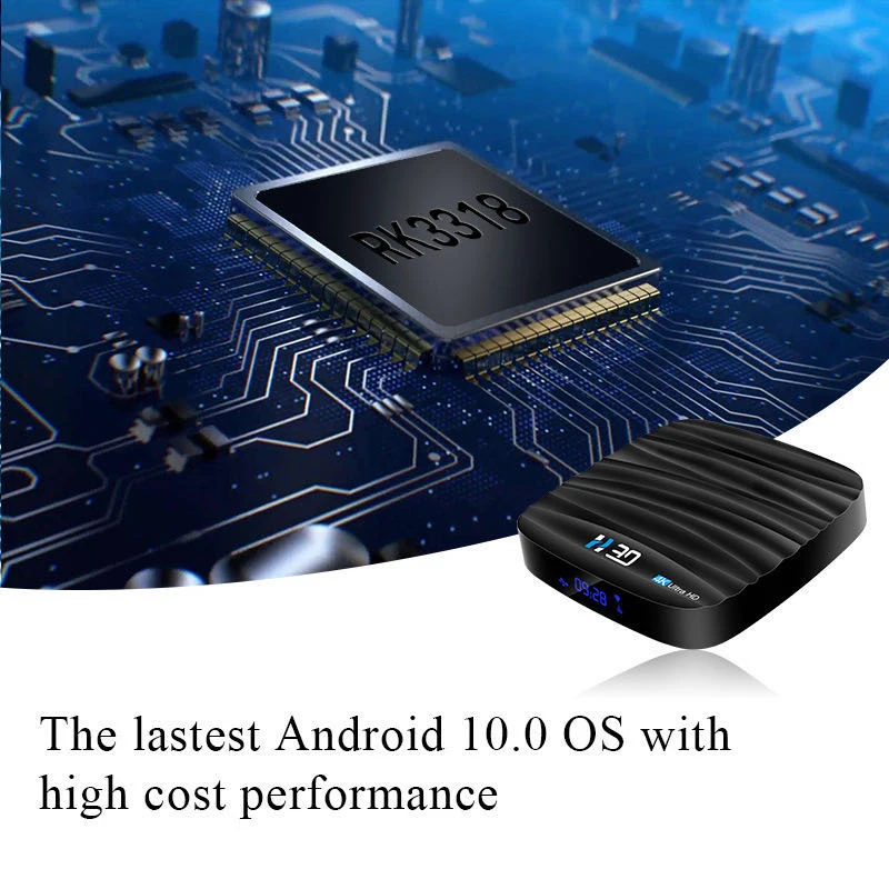 Network Player Android 10.0 4GB 32GB 4K Media Player 3D Video 2.4G Wifi Bluetooth Smart TV Box TV Receiver
Network Player Android 10.0 4GB 32GB 4K Media Player 3D Video 2.4G Wifi Bluetooth Smart TV Box TV Receiver