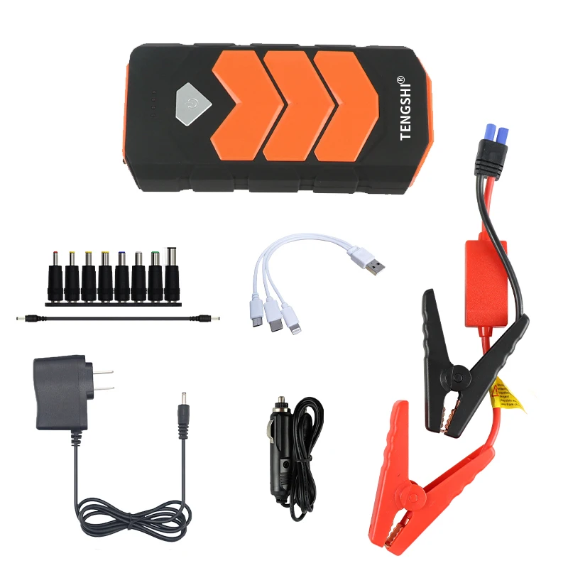 TengShi Jump Starter 12V 16800mAh Starting device Power Bank Electric generator starter for car 
TengShi Jump Starter 12V 16800mAh Starting device Power Bank Electric generator starter for car