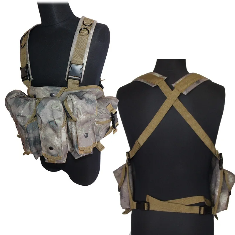 CQC AK Chest Rig Molle Tactical Vest Military Army Equipment AK 47 Magazine Pouch Outdoor Airsoft Paintball Hunting Vest
CQC AK Chest Rig Molle Tactical Vest Military Army Equipment AK 47 Magazine Pouch Outdoor Airsoft Paintball Hunting Vest