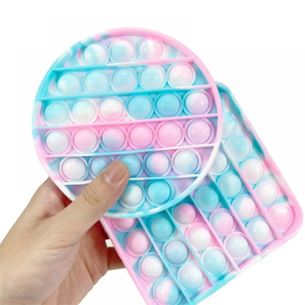Hot Colorful Push Bubble Fidget Toys Stress Relief Toys Squeeze Sensory Stress Autism Needs Anxiety Toy Simple Dimple Fidget Toy
Hot Colorful Push Bubble Fidget Toys Stress Relief Toys Squeeze Sensory Stress Autism Needs Anxiety Toy Simple Dimple Fidget Toy