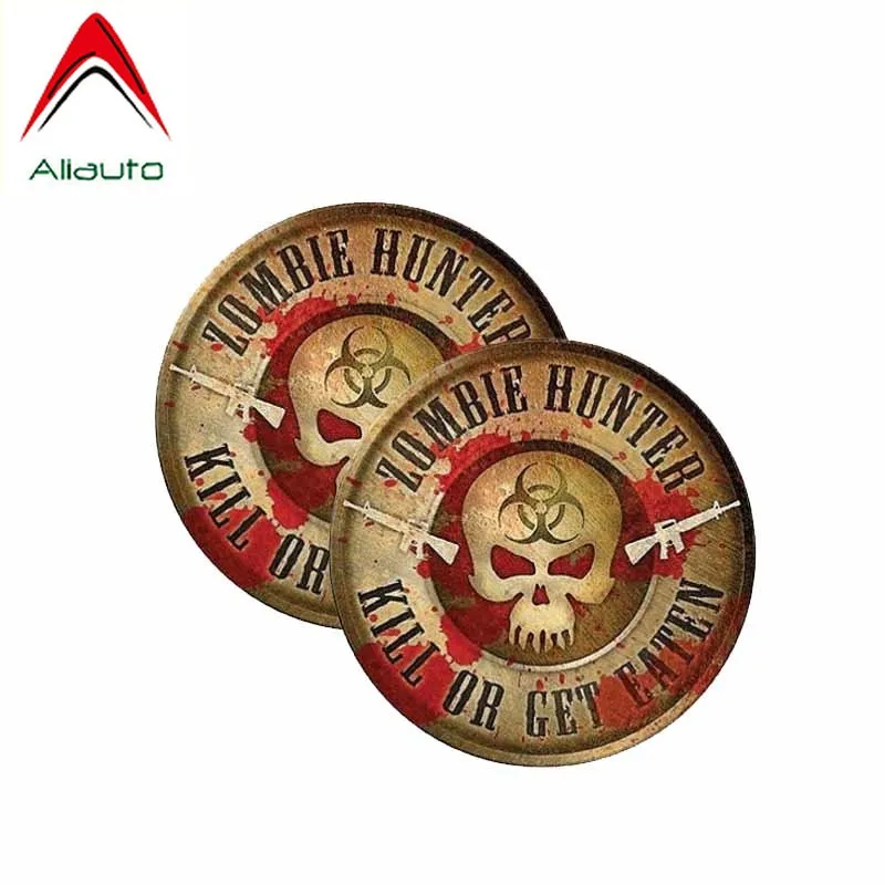 Aliauto 2 X творческая личность автомобиля Стикеры зомби убить или съеден череп Светоотражающие Водонепроницаемый наклейка из ПВХ, на каблуке 9 ... 
Aliauto 2 X творческая личность автомобиля Стикеры зомби убить или съеден череп Светоотражающие Водонепроницаемый наклейка из ПВХ, на каблуке 9 ...