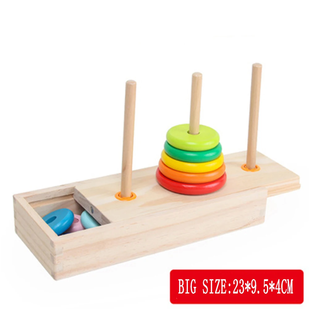 Wooden puzzle tower 10 floor children's primary school students logical thinking training puzzle toy recursive algorithm
Wooden puzzle tower 10 floor children's primary school students logical thinking training puzzle toy recursive algorithm