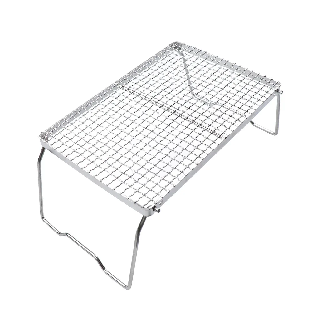 Outdoor picnic camping stainless steel portable barbecue rack camping stove
Outdoor picnic camping stainless steel portable barbecue rack camping stove