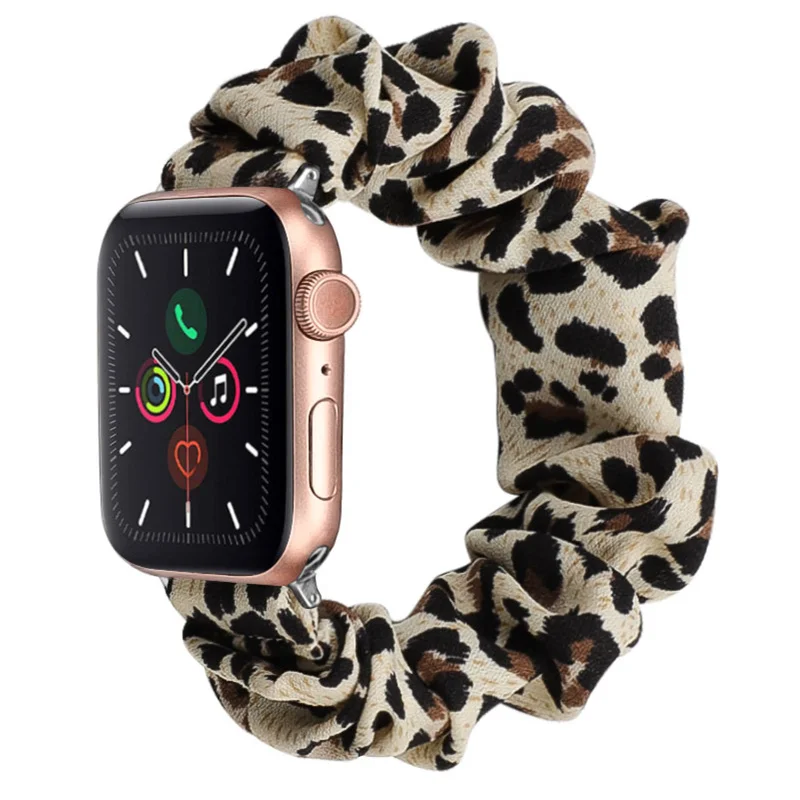 Ремешок из мягкой ткани с принтом для Apple Watch Band Series SE/6/5/4/3, совместим с Scrunchies, 40 мм 44 мм
Ремешок из мягкой ткани с принтом для Apple Watch Band Series SE/6/5/4/3, совместим с Scrunchies, 40 мм 44 мм
