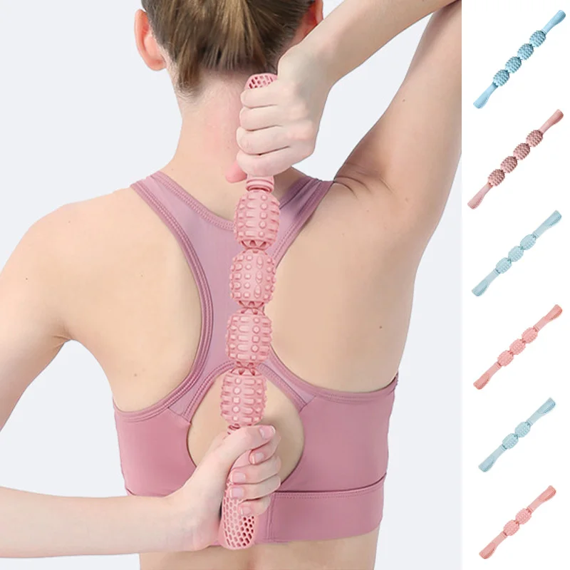 Yoga Exercise Massage Roller Stick Trigger Point 2/3/4 Wheel Body Massage Anti Cellulite Slimming Muscle Roller Relieve Stress
Yoga Exercise Massage Roller Stick Trigger Point 2/3/4 Wheel Body Massage Anti Cellulite Slimming Muscle Roller Relieve Stress