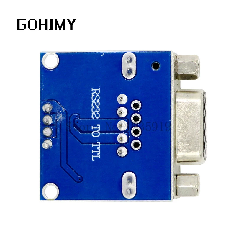 100pcs/lot MAX3232 RS232 to TTL Serial Port Converter Module DB9 Connector MAX232 GOHJMY
100pcs/lot MAX3232 RS232 to TTL Serial Port Converter Module DB9 Connector MAX232 GOHJMY