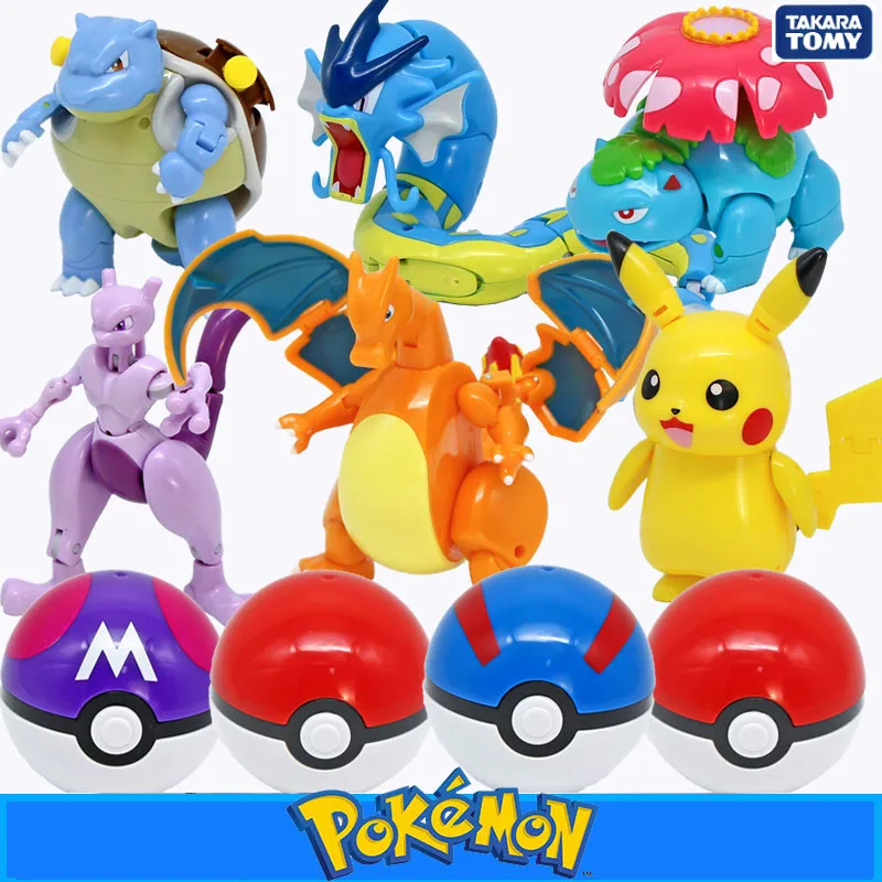 Оригинальные игрушечные фигурки Takara Tomy Pokemon, Трансформеры Pokeball, экшн-фигурки, модели кукол
Оригинальные игрушечные фигурки Takara Tomy Pokemon, Трансформеры Pokeball, экшн-фигурки, модели кукол
