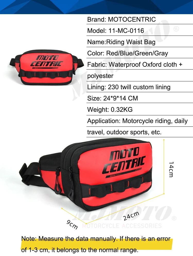 Unisex Motorcycle Waist Bag Pocket Fashion Fan Bike Cycling Pack Motorcycle Travel Equipment Pack Multi-function Large Capacity
Unisex Motorcycle Waist Bag Pocket Fashion Fan Bike Cycling Pack Motorcycle Travel Equipment Pack Multi-function Large Capacity