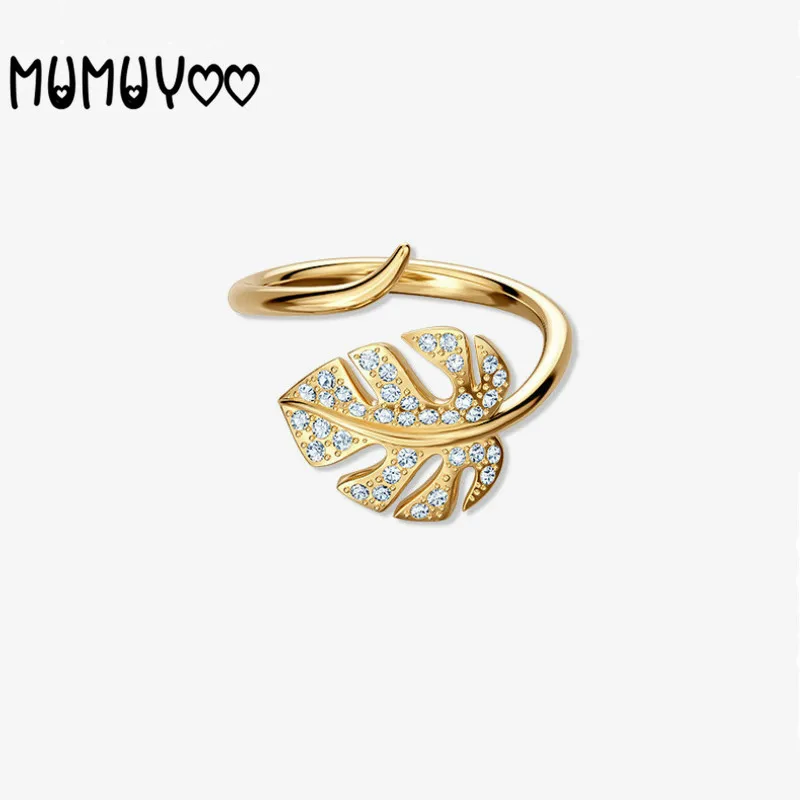 SWA Fashion Jewelry High Quality Glamour Romantic Sweet Golden Retro Summer Leaf Female Ring For Girlfriend Holiday Gift
SWA Fashion Jewelry High Quality Glamour Romantic Sweet Golden Retro Summer Leaf Female Ring For Girlfriend Holiday Gift