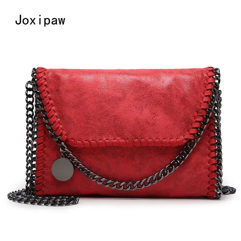Women's Simple Top Grade Pure Color Casual Woven Chain Large Capacity Shoulder Strap Flip Crossbody Bag Clutch Brand Name
Women's Simple Top Grade Pure Color Casual Woven Chain Large Capacity Shoulder Strap Flip Crossbody Bag Clutch Brand Name