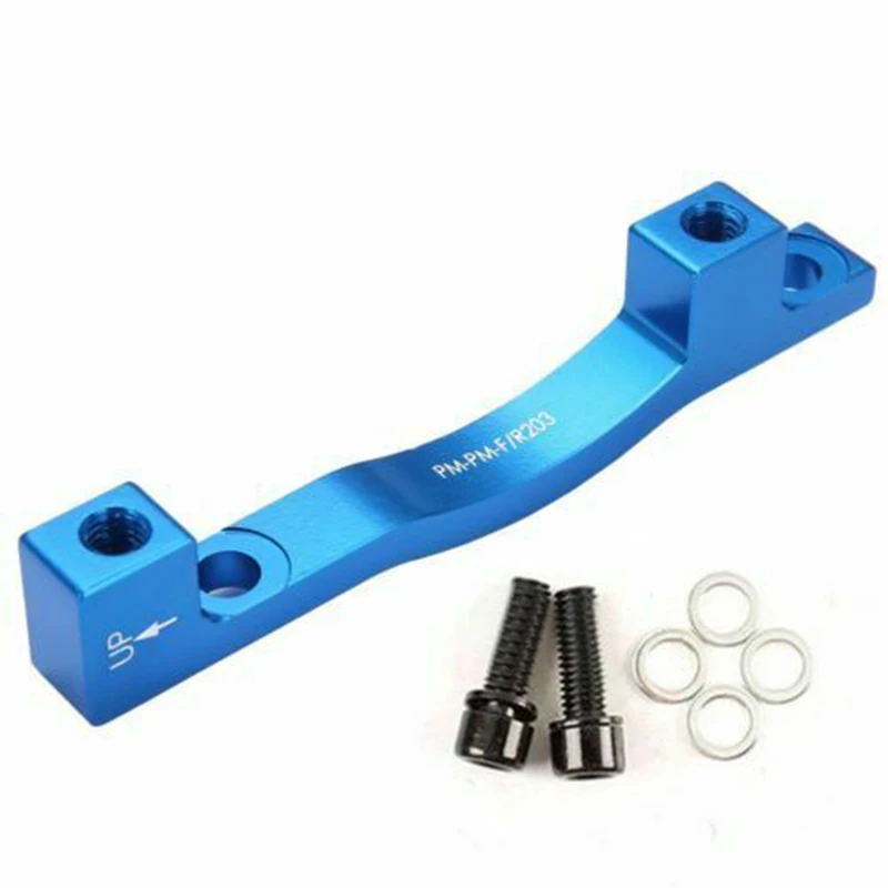 1 Set MTB Bike Disc Brake Caliper Adapter Post 203 Mount PM-PM F/R203 Fit Front Rear Bicycle Practical Tool
1 Set MTB Bike Disc Brake Caliper Adapter Post 203 Mount PM-PM F/R203 Fit Front Rear Bicycle Practical Tool