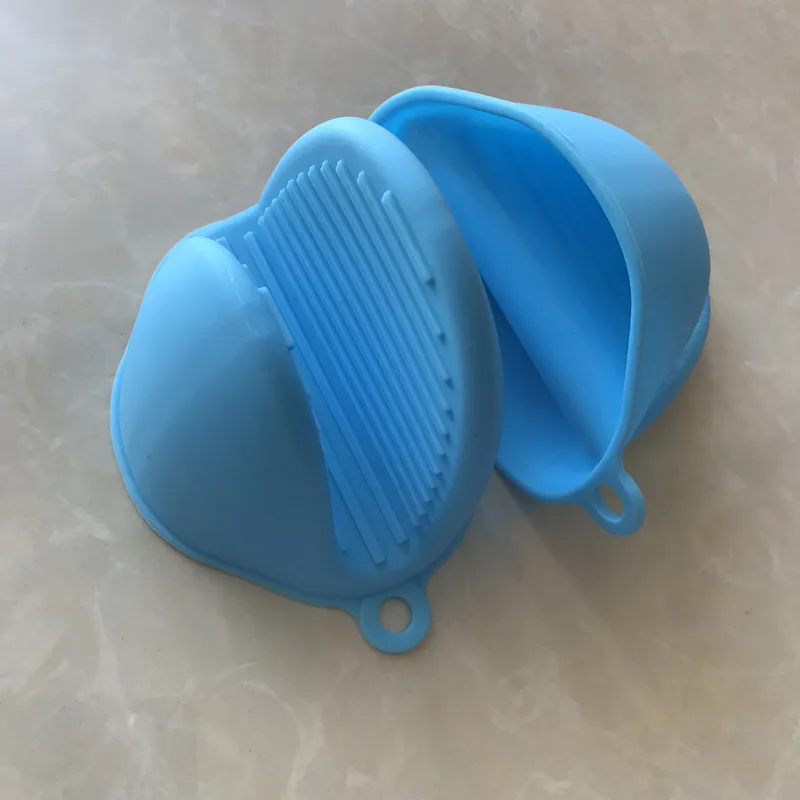 Microwave Oven Non-Slip Insulation Silicone Oven Glove Clip