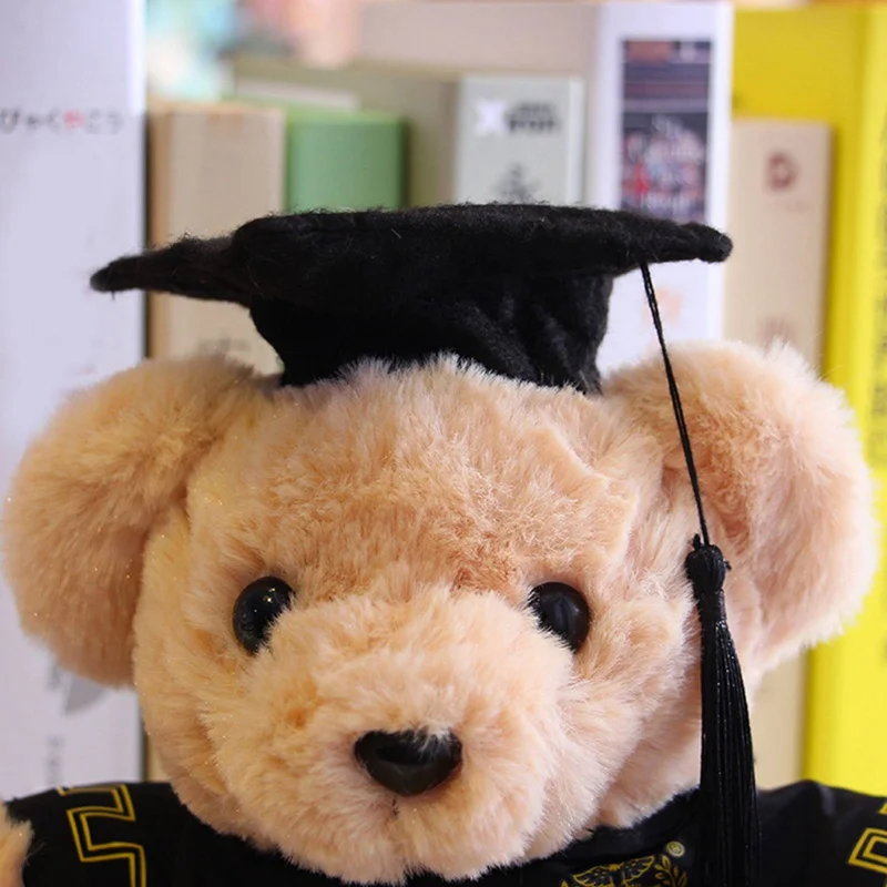 25CM Cute Graduation Doctor Bear Doll Teddy Bear Plush Toy Simulation Animal Toy Birthday Gift For Children
25CM Cute Graduation Doctor Bear Doll Teddy Bear Plush Toy Simulation Animal Toy Birthday Gift For Children