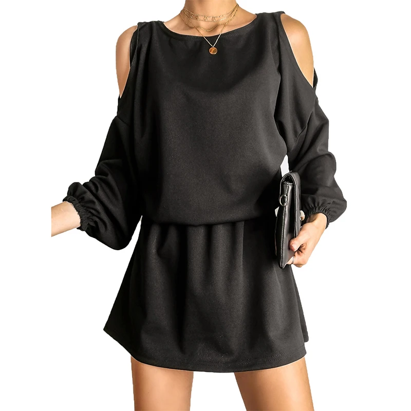 Dresses for Women 2021 Sexy Dew Shoulder Long Sleeve Mini Skirts Street Style Trend High Waist Slim Dress Wholesale Dropshipping
Dresses for Women 2021 Sexy Dew Shoulder Long Sleeve Mini Skirts Street Style Trend High Waist Slim Dress Wholesale Dropshipping