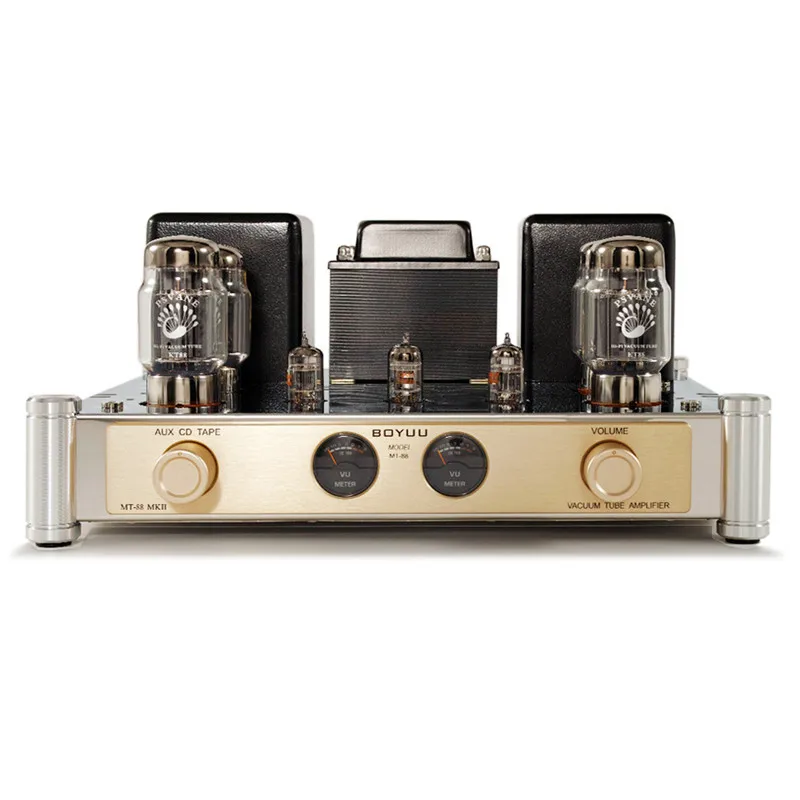 REISONG MT-88 MK II KT88*4 tube amp Push-pull Hi-Fi audio amplifier Hand welding point to point high power amplifier
REISONG MT-88 MK II KT88*4 tube amp Push-pull Hi-Fi audio amplifier Hand welding point to point high power amplifier