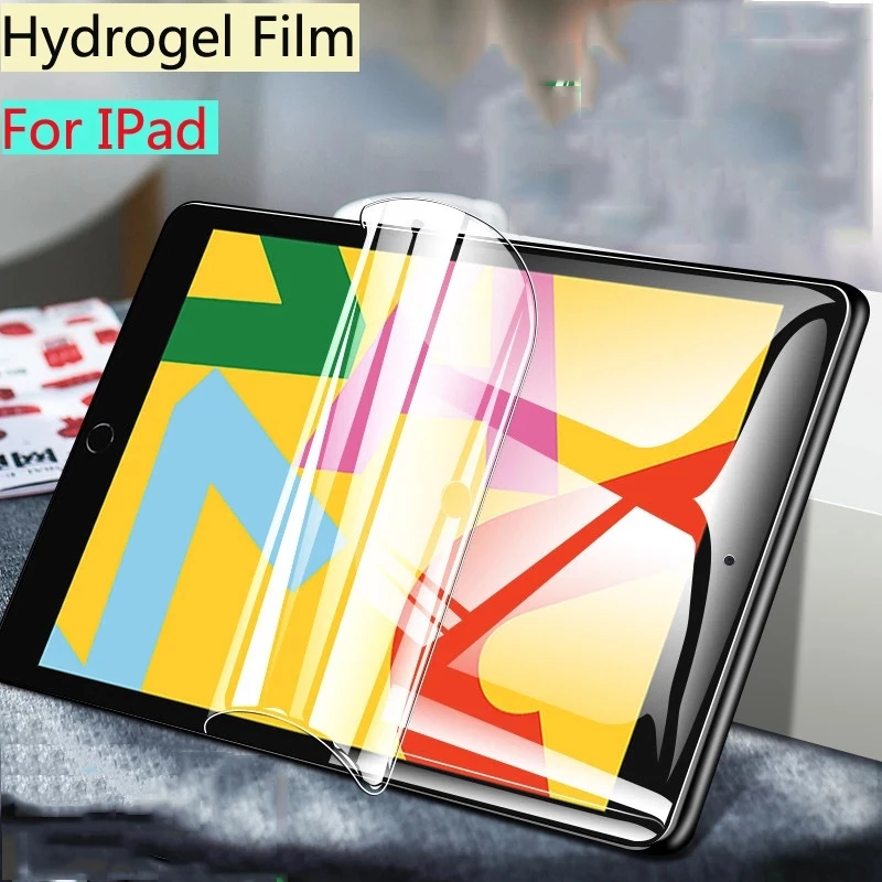 Hydrogel film For iPad 9.7 Air 4 3 2 1 2017 2018 Screen Protector For iPad 7 8 10.2 11 mini 3 4 5 2020 10.5 Soft Protective Film
Hydrogel film For iPad 9.7 Air 4 3 2 1 2017 2018 Screen Protector For iPad 7 8 10.2 11 mini 3 4 5 2020 10.5 Soft Protective Film