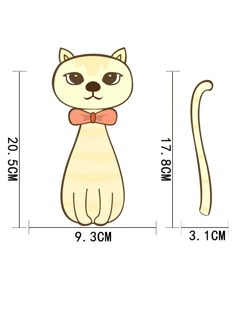 ZTTZDY Personality Reflective Stickers Animal Cartoon Cat Car Rear Window Sticker YJ3-0062
ZTTZDY Personality Reflective Stickers Animal Cartoon Cat Car Rear Window Sticker YJ3-0062