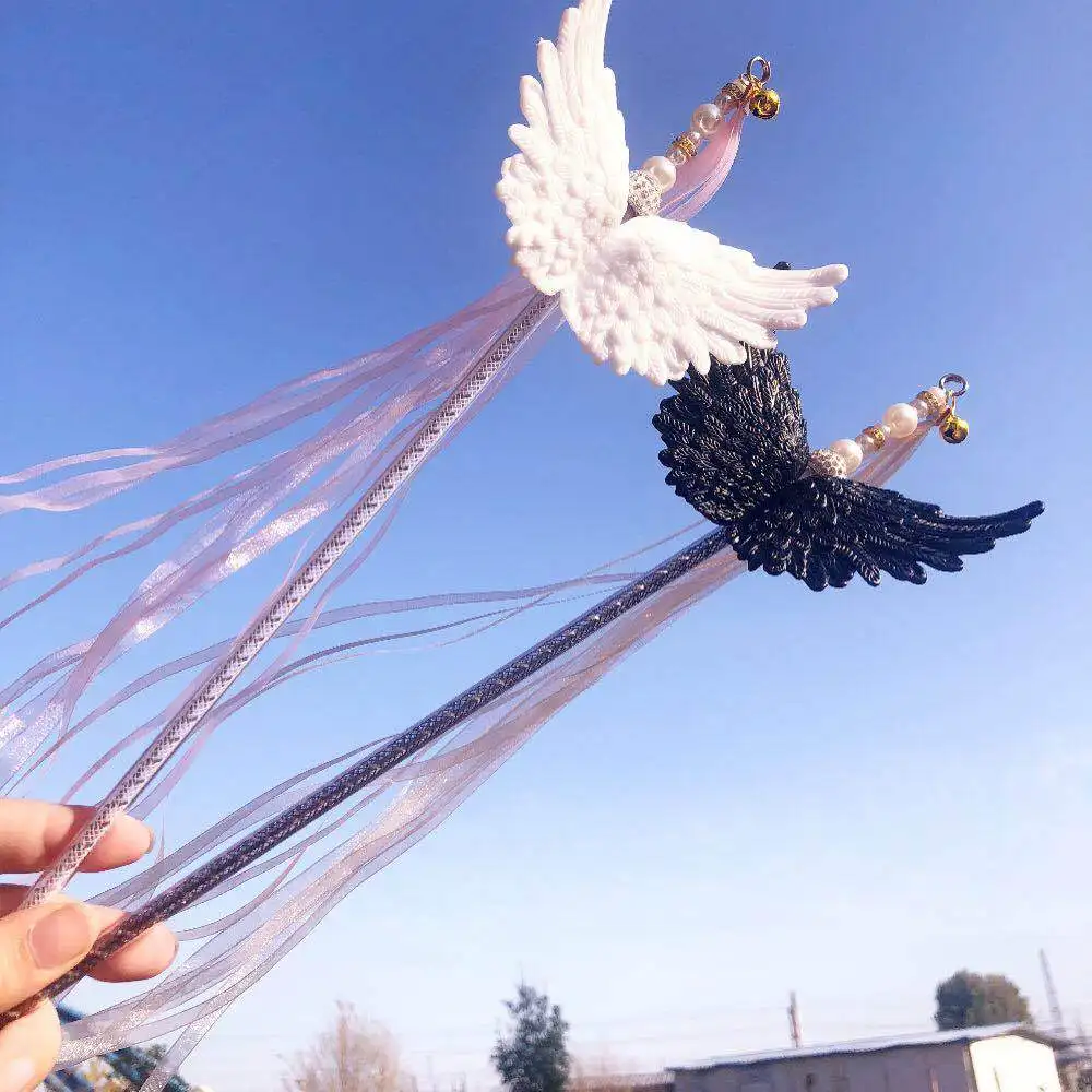 Cat Funny Cat Stick Cartoon Angel Devil Series Handmade Products Cat Toys Kitten Toys Cat Treat Toy Cat Supplies Pet Supplies
Cat Funny Cat Stick Cartoon Angel Devil Series Handmade Products Cat Toys Kitten Toys Cat Treat Toy Cat Supplies Pet Supplies