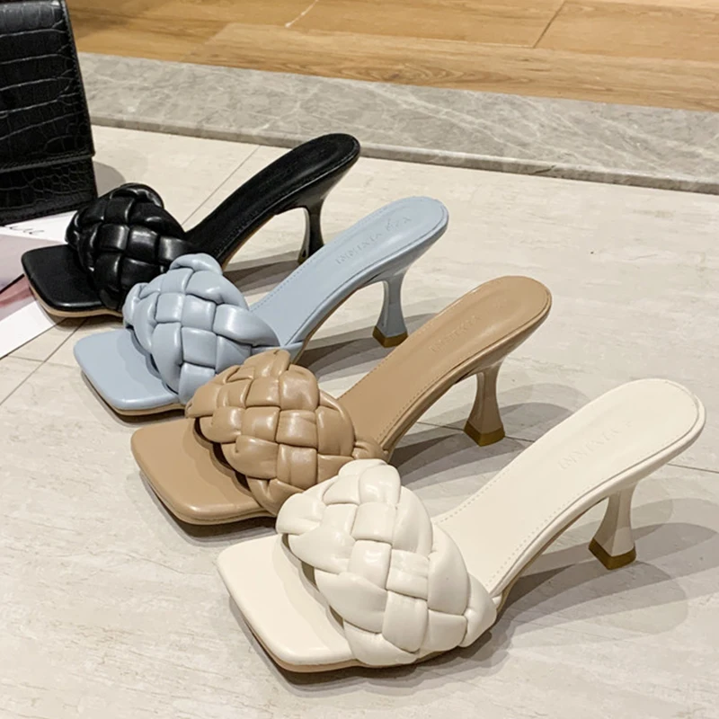 Luxurious slippers 7cm high sexy slippers go with everything knit casual shoes ladies dance slippers fashionable women's shoes
Luxurious slippers 7cm high sexy slippers go with everything knit casual shoes ladies dance slippers fashionable women's shoes