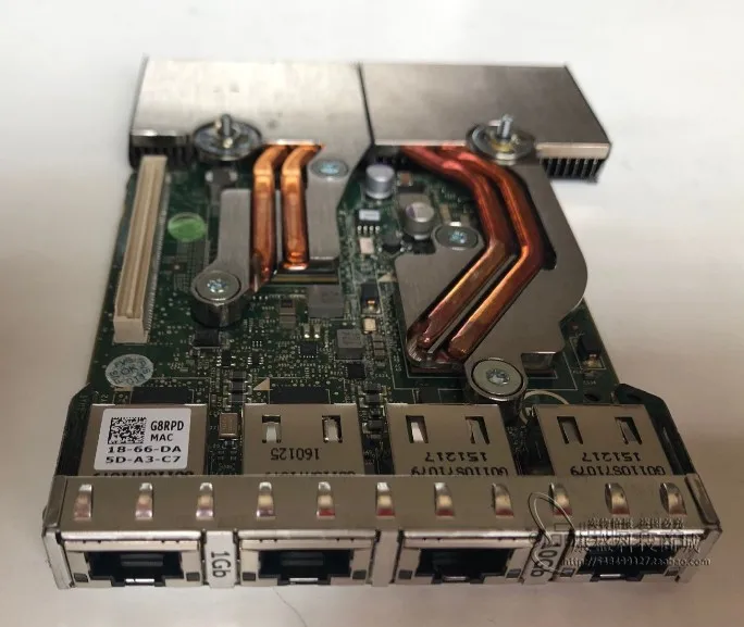 Карточка для дочери Dell 0g8рr Broadcom Netxtreme II 57800-T 2X1G/10G-g8рн 
Карточка для дочери Dell 0g8рr Broadcom Netxtreme II 57800-T 2X1G/10G-g8рн