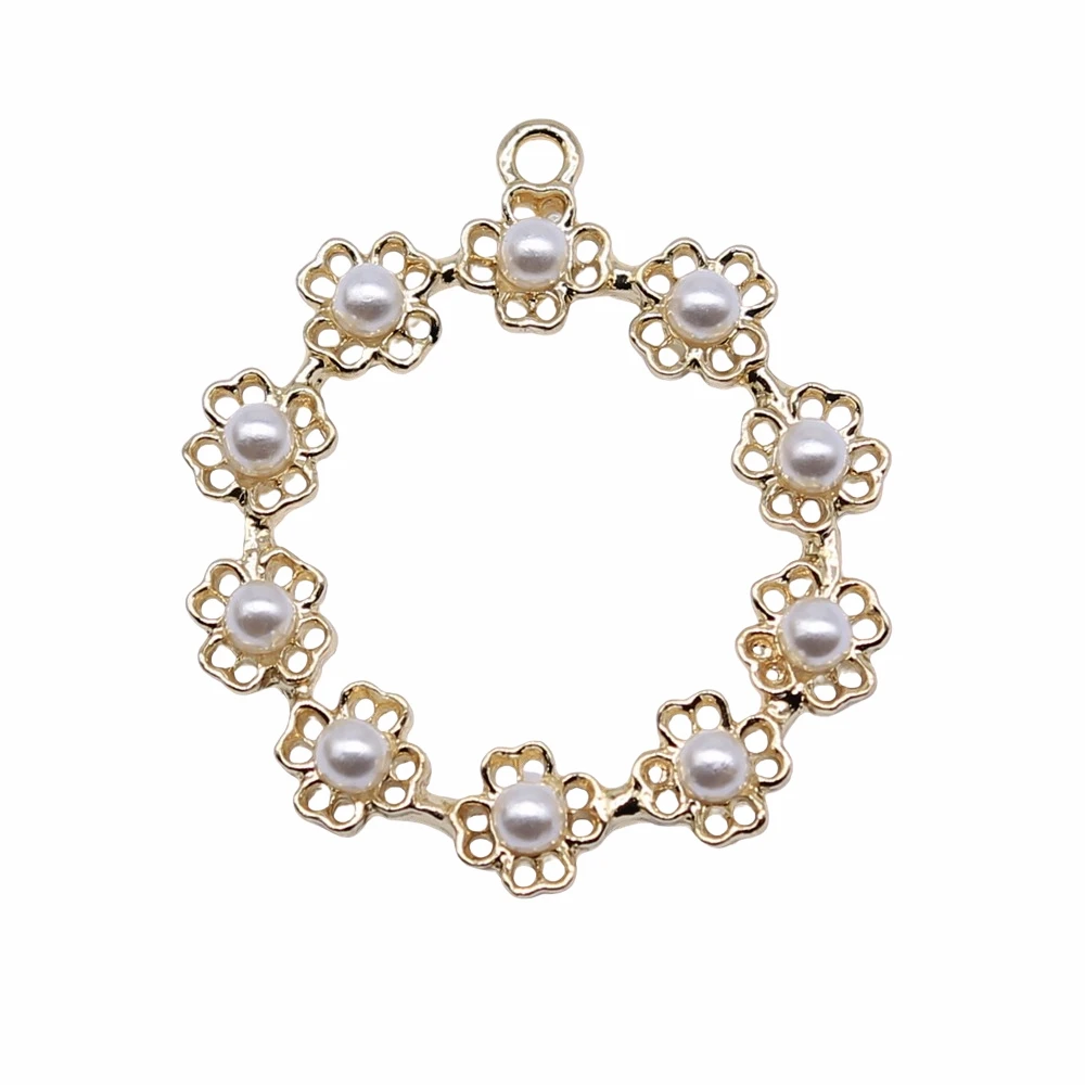 10pcs 33x29mm KC Gold Color Circle Charms Pendant For Jewelry Making Earring Making Accessories
10pcs 33x29mm KC Gold Color Circle Charms Pendant For Jewelry Making Earring Making Accessories