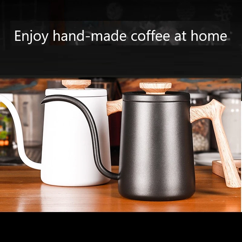 600Ml Hand Wassen Drip Pot Lange Handvat Fijne Mond Koffie Pot 304 Roestvrij Stalen Filter Bubble Pot Glad water Controle
600Ml Hand Wassen Drip Pot Lange Handvat Fijne Mond Koffie Pot 304 Roestvrij Stalen Filter Bubble Pot Glad water Controle