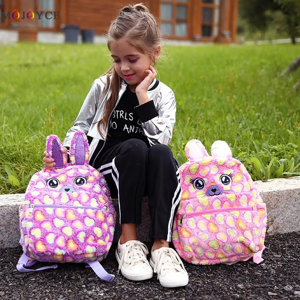 Plush Backpack Student Cute School Bag Love Printed Knapsack mochila New Children's gifts Cartoon Backpack For Kids
Plush Backpack Student Cute School Bag Love Printed Knapsack mochila New Children's gifts Cartoon Backpack For Kids
