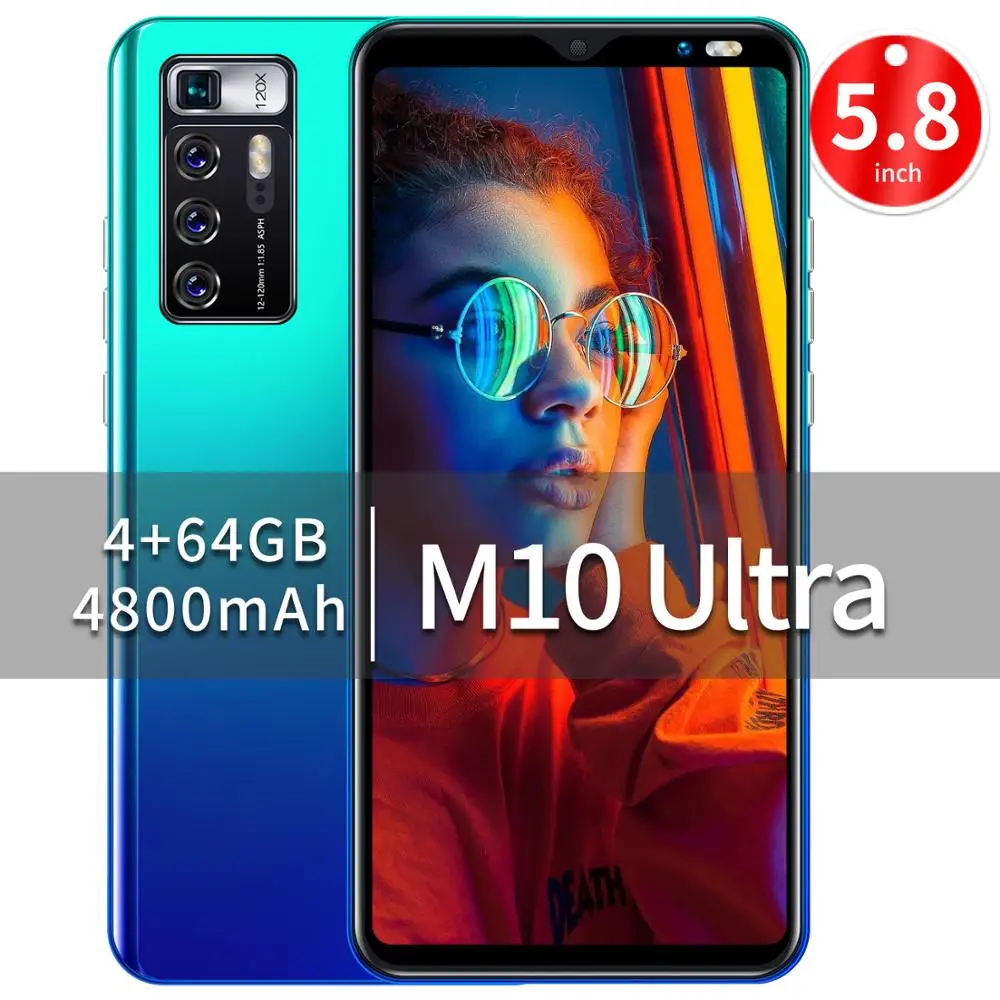 New Global Version Smartphone M10 Ultra SmartPhone 5G Network 7.2 Inch HD Screen 8G 512G 48MP Camera Face ID Mobile Phone
New Global Version Smartphone M10 Ultra SmartPhone 5G Network 7.2 Inch HD Screen 8G 512G 48MP Camera Face ID Mobile Phone