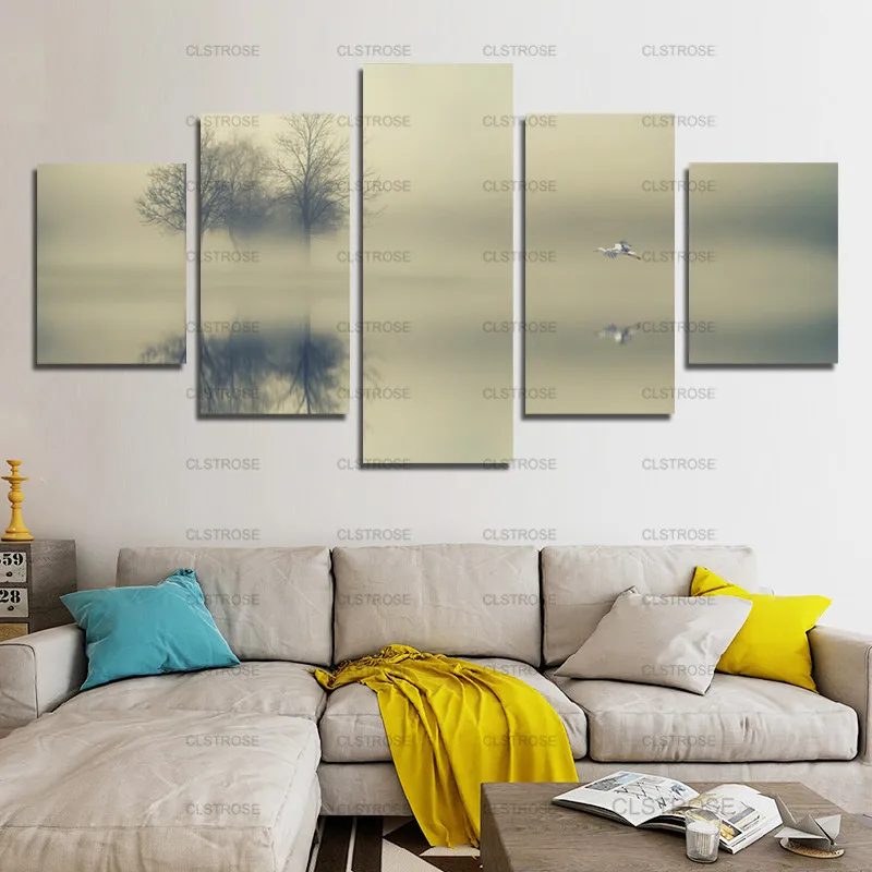 5Pcs Decoration Poster Hazy Gray Tree Scenery Canvas Painting Home Wall Art Canvas Hd Printing Irregular Decorative Painting
5Pcs Decoration Poster Hazy Gray Tree Scenery Canvas Painting Home Wall Art Canvas Hd Printing Irregular Decorative Painting