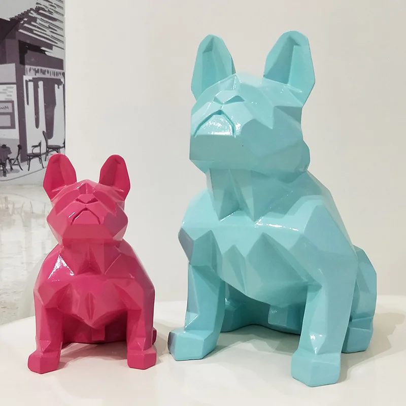 Large Size 13 Colors Creative Nordic Abstract Geometric Resin Dog Statue Modern Minimalist French Bulldog Sculpture Ornament
Large Size 13 Colors Creative Nordic Abstract Geometric Resin Dog Statue Modern Minimalist French Bulldog Sculpture Ornament