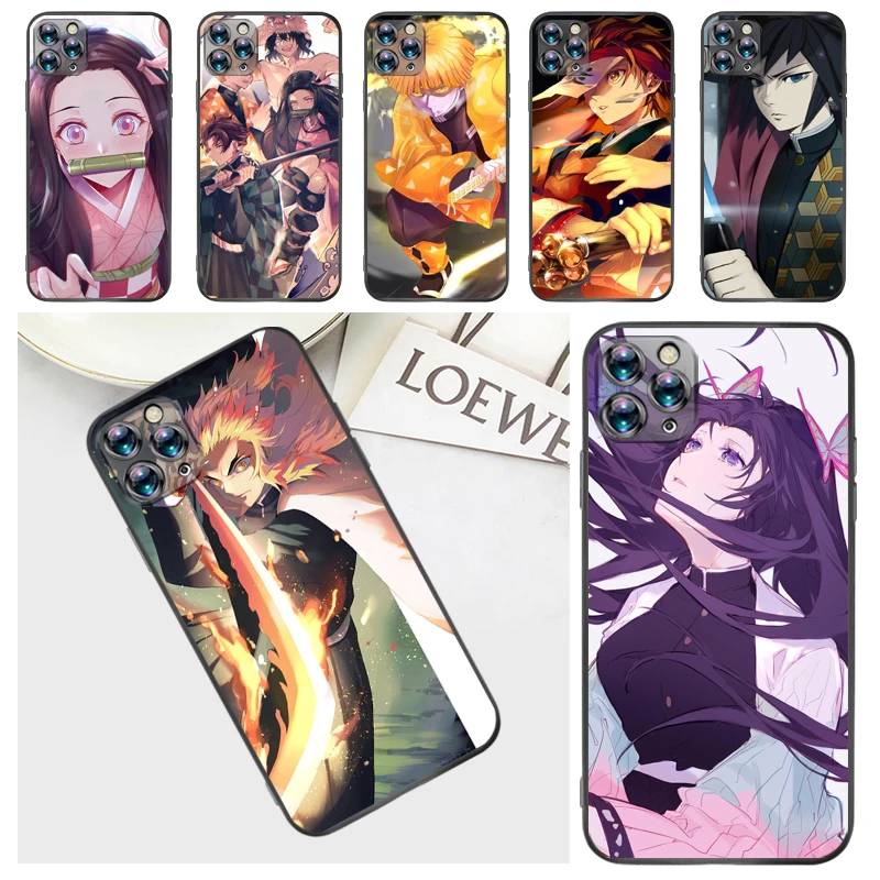 Demon Slayer Agatsuma Zenitsu Kimetsu No Yaiba Kamado Nezuko Kamado Tanjirou Phone Case For iPhone 7 8 Plus 6 6S Carcasa Cases
Demon Slayer Agatsuma Zenitsu Kimetsu No Yaiba Kamado Nezuko Kamado Tanjirou Phone Case For iPhone 7 8 Plus 6 6S Carcasa Cases