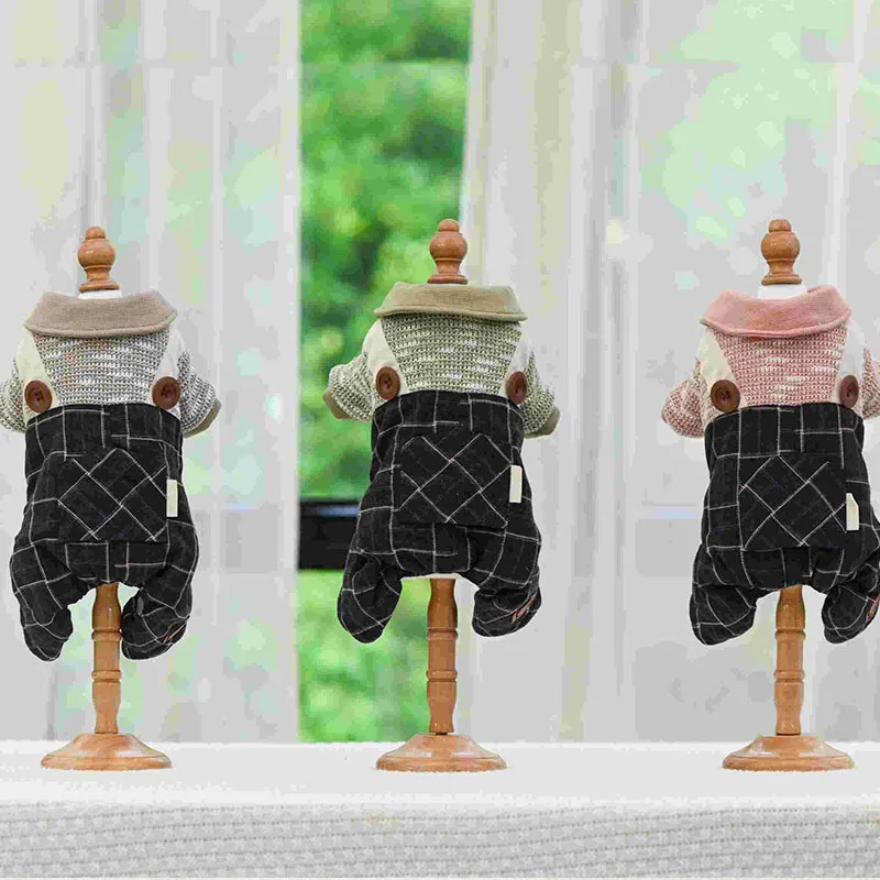 Warm Cotton Padded Thicken Dog Clothes for Autumn and Winter Pet Clothes for Small Dog Suspender Pants Four Feet Coat for Dogs
Warm Cotton Padded Thicken Dog Clothes for Autumn and Winter Pet Clothes for Small Dog Suspender Pants Four Feet Coat for Dogs
