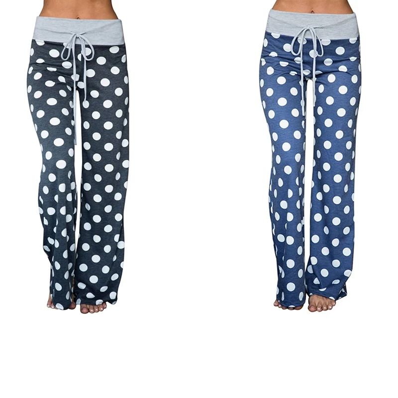 ELOS-2 Pcs Women's Joggers Pants Sports Yoga Pants High Waist Sweatpants Size XXXL Gray Wave Point & Blue Wave Point
ELOS-2 Pcs Women's Joggers Pants Sports Yoga Pants High Waist Sweatpants Size XXXL Gray Wave Point & Blue Wave Point