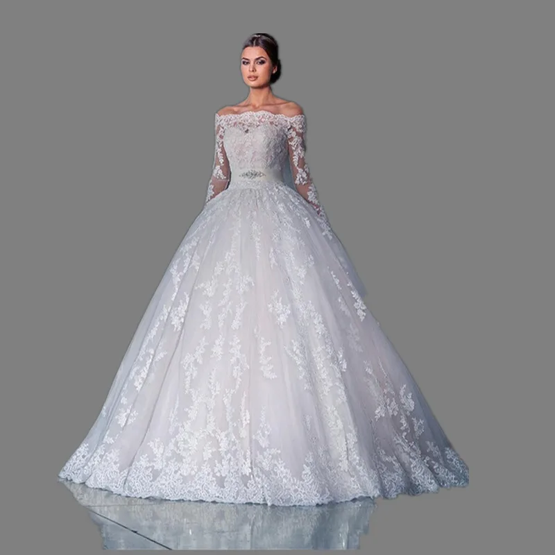 Vintage Lace Wedding Dresses 2016 Long Sleeve Ball Gowns Russian Designer Princess Vestido De Boiva Robe De Mariee Bridal Gowns
Vintage Lace Wedding Dresses 2016 Long Sleeve Ball Gowns Russian Designer Princess Vestido De Boiva Robe De Mariee Bridal Gowns