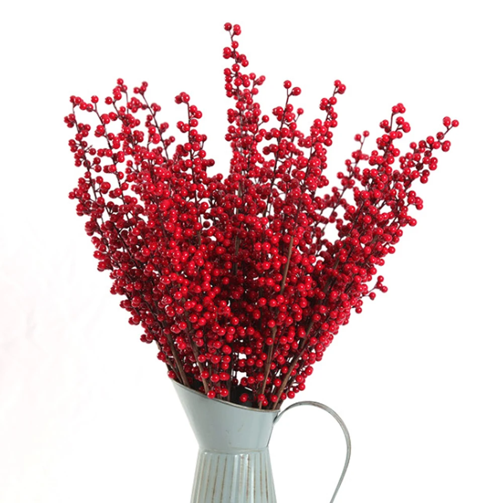 Foam Living Room Christmas DIY Decorative Accessories Red Berry Branch Simulation Flowers Decoration Ornaments 65CM
Foam Living Room Christmas DIY Decorative Accessories Red Berry Branch Simulation Flowers Decoration Ornaments 65CM